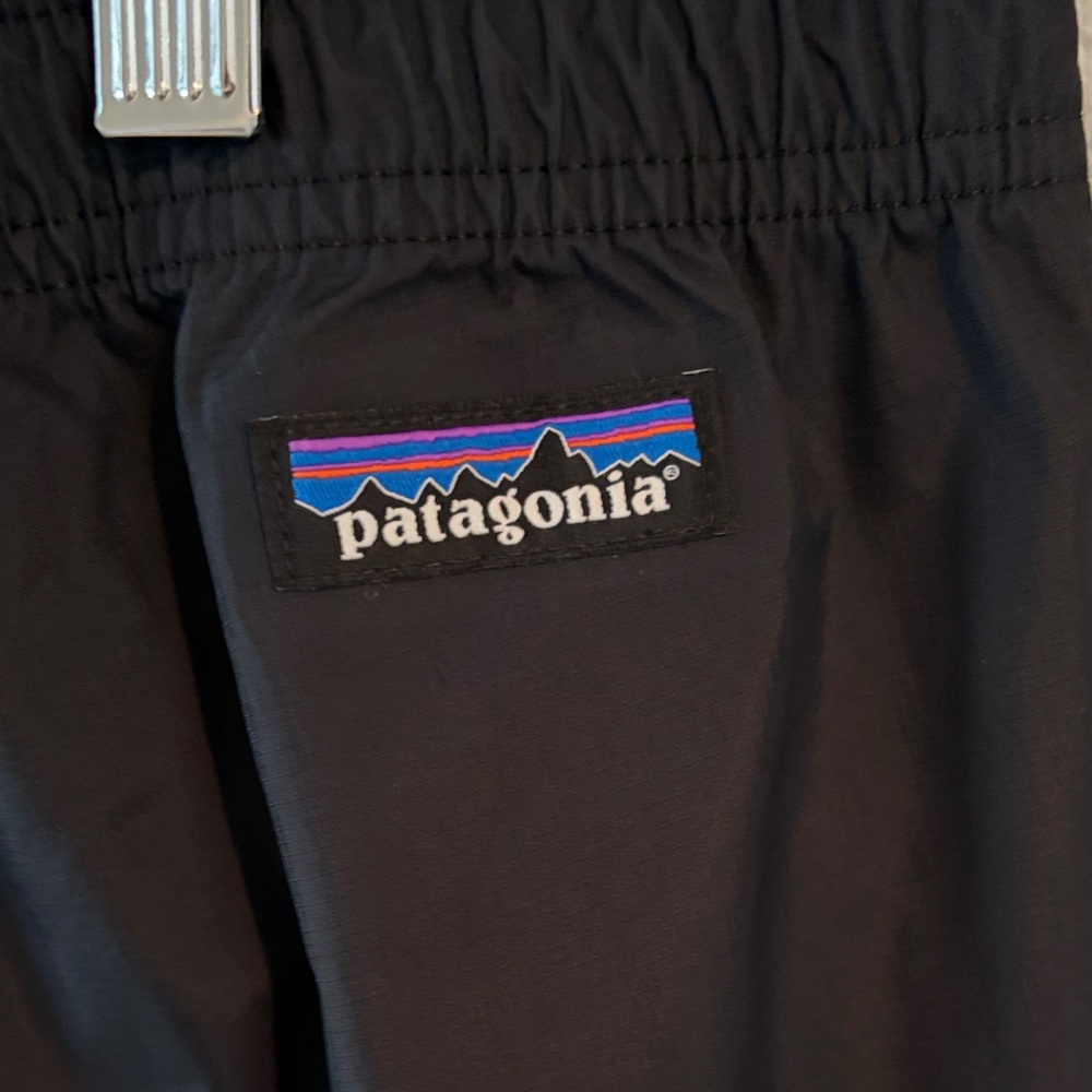 Patagonia H2No Men's Black Rain Pants size XL - Picture 5 of 5